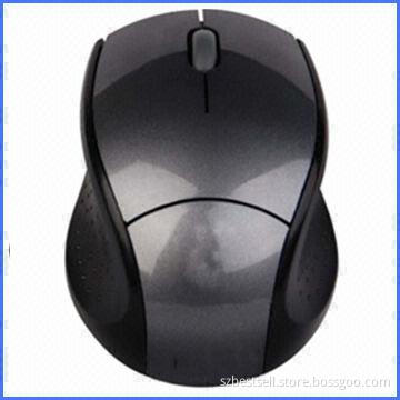 Mini Wireless Mouse with PU Buttons